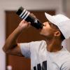 imageadidas 750 ML 28 oz Stadium Refillable Plastic Sport Water BottleBlackWhite