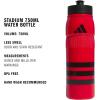 imageadidas 750 ML 28 oz Stadium Refillable Plastic Sport Water BottleScarlet