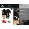 imageadidas AdiPower Hybrid 500 Pro Boxing and Kickboxing GlovesBLUERED