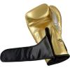 imageadidas AdiSpeed 501 Pro Kickboxing ampamp Boxing Gloves for Men ampamp Women  Leather Training Gloves for Heavy Bag Sparring ampamp FitnessMET GOLDSILVERBLACK