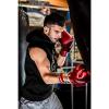 imageadidas AdiSpeed 501 Pro Kickboxing ampamp Boxing Gloves for Men ampamp Women  Leather Training Gloves for Heavy Bag Sparring ampamp FitnessMET REDGOLDSILVER