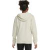 imageadidas Boys Long Sleeve Fleece Pullover HoodieAlumina Tan