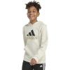 imageadidas Boys Long Sleeve Fleece Pullover HoodieAlumina Tan