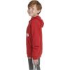 imageadidas Boys Long Sleeve Fleece Pullover HoodieBetter Scarlet