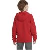 imageadidas Boys Long Sleeve Fleece Pullover HoodieBetter Scarlet