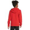 imageadidas Boys Long Sleeve Fleece Pullover HoodieBetter Scarlet Red