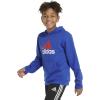 imageadidas Boys Long Sleeve Fleece Pullover HoodieBright Royal Blue