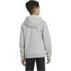 imageadidas Boys Long Sleeve Fleece Pullover HoodieMedium Grey Heather New