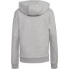 imageadidas Boys Long Sleeve Fleece Pullover HoodieMedium Grey Heather New