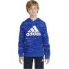imageadidas Boys Long Sleeve Fleece Pullover HoodieTeam Royal Blue
