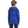 imageadidas Boys Long Sleeve Fleece Pullover HoodieTeam Royal Blue