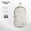 imageadidas Essentials Sling Small Crossbody Bag for Women and Men 5L Black20 One SizeAlumina BeigeGrey Four20