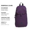 imageadidas Essentials Sling Small Crossbody Bag for Women and Men 5L Black20 One SizeAurora Plum PurpleAurora Black30