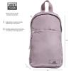 imageadidas Essentials Sling Small Crossbody Bag for Women and Men 5L Black20 One SizePreloved Fig PurpleBlack20