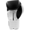 imageadidas Hybrid 200 Leather Boxing and Kickboxing Gloves for Women ampamp MenBLACKWHITE