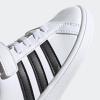 imageadidas Kids Grand Court SneakerWhiteBlackWhite Hook and Loop