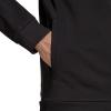 imageadidas Mens 3S FullZip Training Athletic Outerwear Casual Full Zip  WhiteBlackBlack