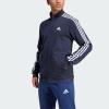imageadidas Mens 3S FullZip Training Athletic Outerwear Casual Full Zip  WhiteLegend InkWhite