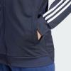 imageadidas Mens 3S FullZip Training Athletic Outerwear Casual Full Zip  WhiteLegend InkWhite