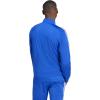 imageadidas Mens 3S FullZip Training Athletic Outerwear Casual Full Zip  WhiteSemi Lucid BlueWhite