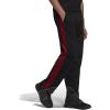 imageadidas Mens 3S Oh Tp Pants Training Casual  BlueBlackScarlet