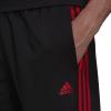 imageadidas Mens 3S Oh Tp Pants Training Casual  BlueBlackScarlet