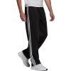 imageadidas Mens 3S Oh Tp Pants Training Casual  BlueBlackWhite