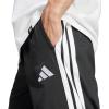 imageadidas Mens 3Stripes Tricot Opem Hem Track PantsBlack
