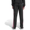 imageadidas Mens 3Stripes Tricot Opem Hem Track PantsBlackLucid Pink