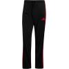 imageadidas Mens 3Stripes Tricot Opem Hem Track PantsBlackPure Ruby