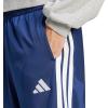 imageadidas Mens 3Stripes Tricot Opem Hem Track PantsDark Blue