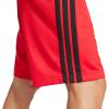 imageadidas Mens 3Stripes Tricot ShortsPure Ruby