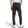 imageadidas Mens 3Stripes Tricot Tapered Track PantsBlackBlack