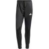 imageadidas Mens 3Stripes Tricot Tapered Track PantsBlackWhite