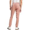 imageadidas Mens 3Stripes Tricot Tapered Track PantsWarm Clay