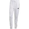 imageadidas Mens 3Stripes Tricot Tapered Track PantsWhiteBlack