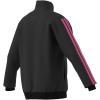 imageadidas Mens 3Stripes Tricot Track TopBlackLucid Pink
