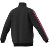 imageadidas Mens 3Stripes Tricot Track TopBlackLucid Pink