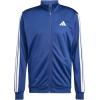 imageadidas Mens 3Stripes Tricot Track TopDark Blue