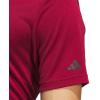 imageadidas Mens Adi Performance Polo ShirtBurgundy