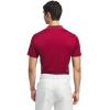 imageadidas Mens Adi Performance Polo ShirtBurgundyBurgundy