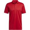 imageadidas Mens Adi Performance Polo ShirtCollegiate Red