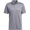 imageadidas Mens Adi Performance Polo ShirtGrey Three 23