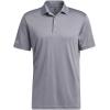 imageadidas Mens Adi Performance Polo ShirtGrey Three 23
