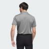 imageadidas Mens Adi Performance Polo ShirtGrey Three
