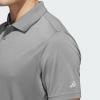 imageadidas Mens Adi Performance Polo ShirtGrey Three