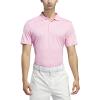 imageadidas Mens Adi Performance Polo ShirtLight Pink
