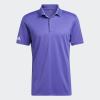 imageadidas Mens Adi Performance Polo ShirtPurple 23