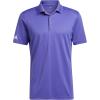 imageadidas Mens Adi Performance Polo ShirtPurple 23
