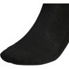 imageadidas Mens Athletic Cushioned 6Pack Crew Cushioned Crew Socks with Arch Compression for a Secure FitBlackAluminum 2